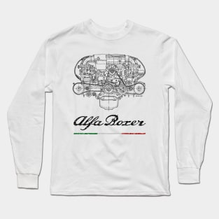 Italian Boxer engine Long Sleeve T-Shirt